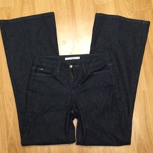 Joes dark wide leg muse jeans